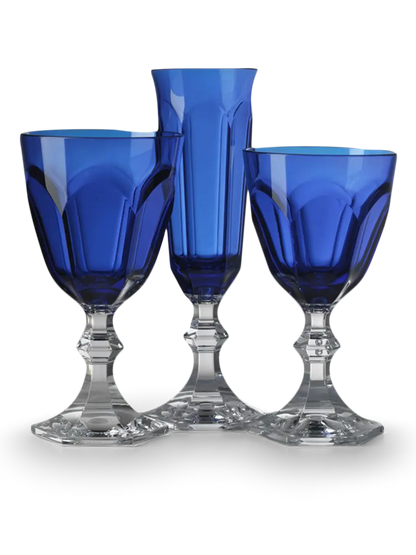 Dolce Vita Blue Water Glass