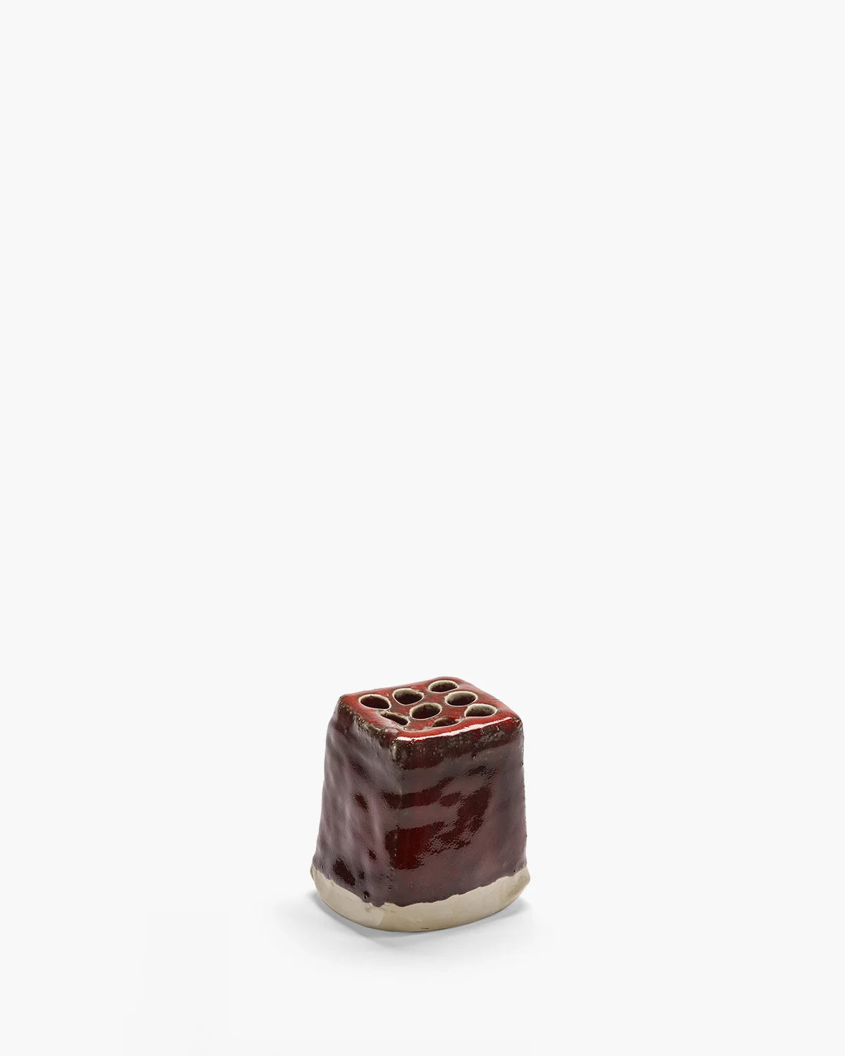 Vase Red Pique-Fleurs