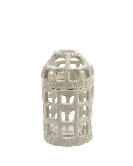 Pique-Fleurs Vase - White Rosie