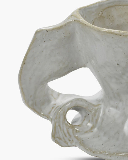 Vase - White Rosie