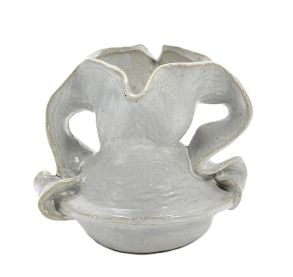 Vase - White Rosie