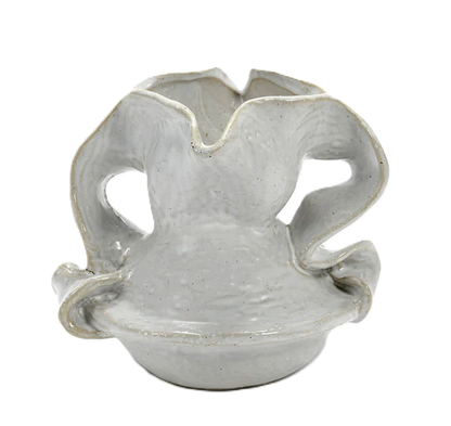 Vase - White Rosie