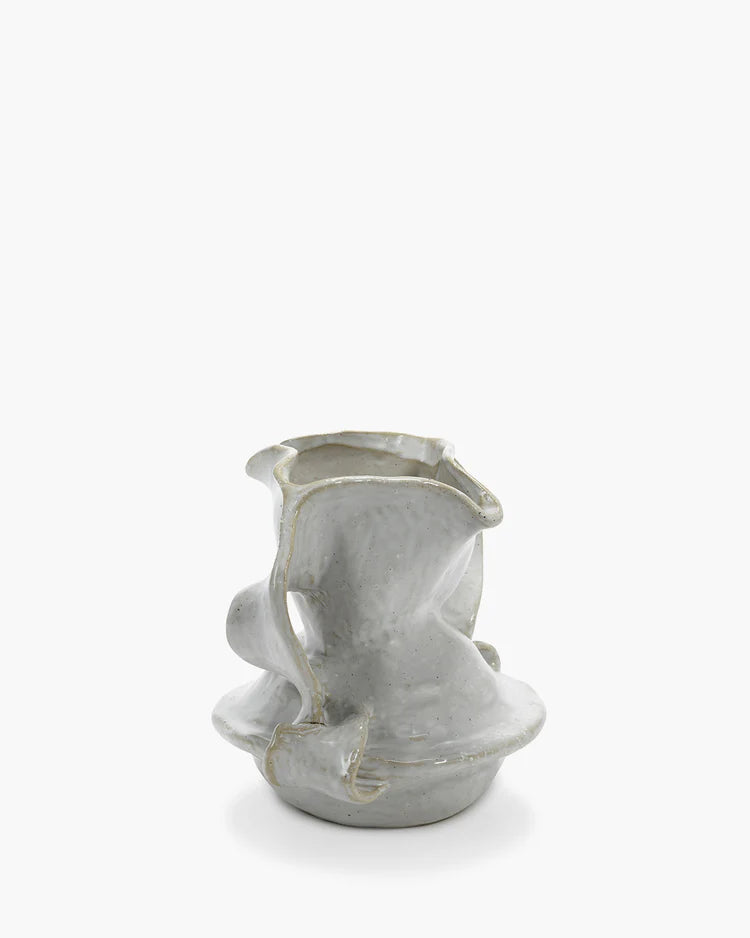 Vase - White Rosie