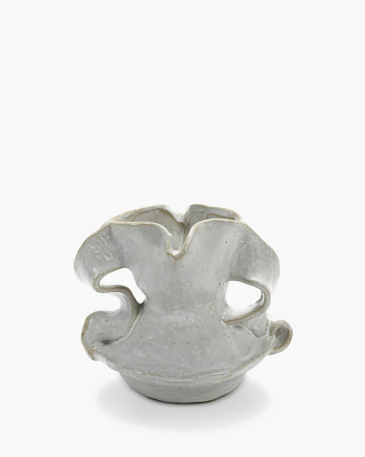 Vase - White Rosie