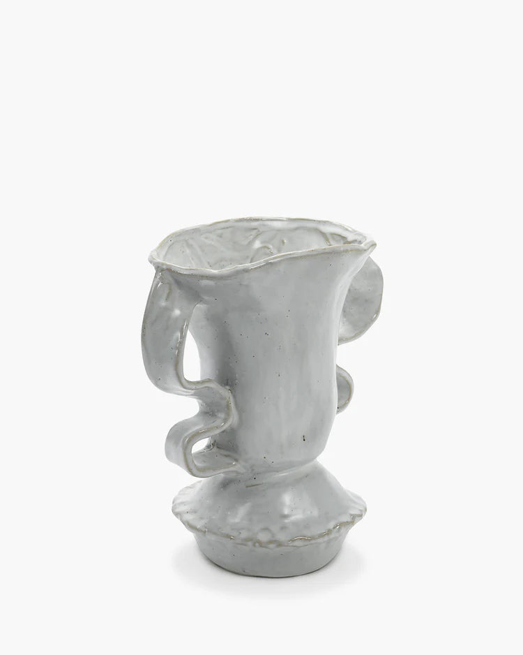 Vase - White Rosie