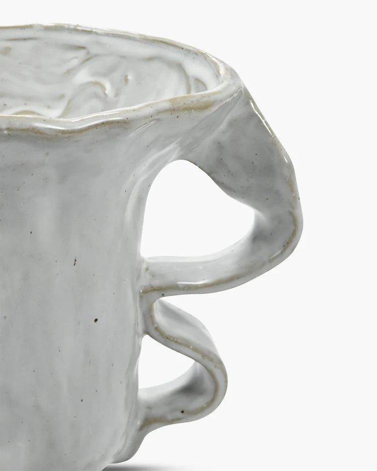 Vase - White Rosie