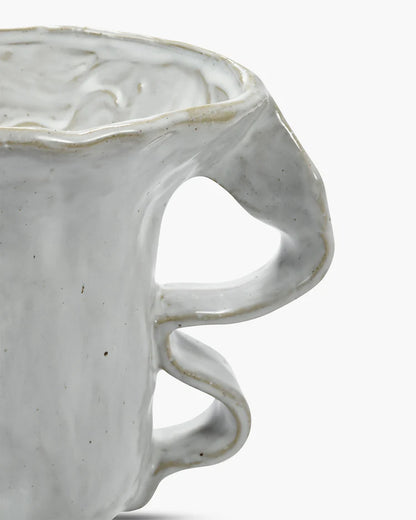 Vase - White Rosie