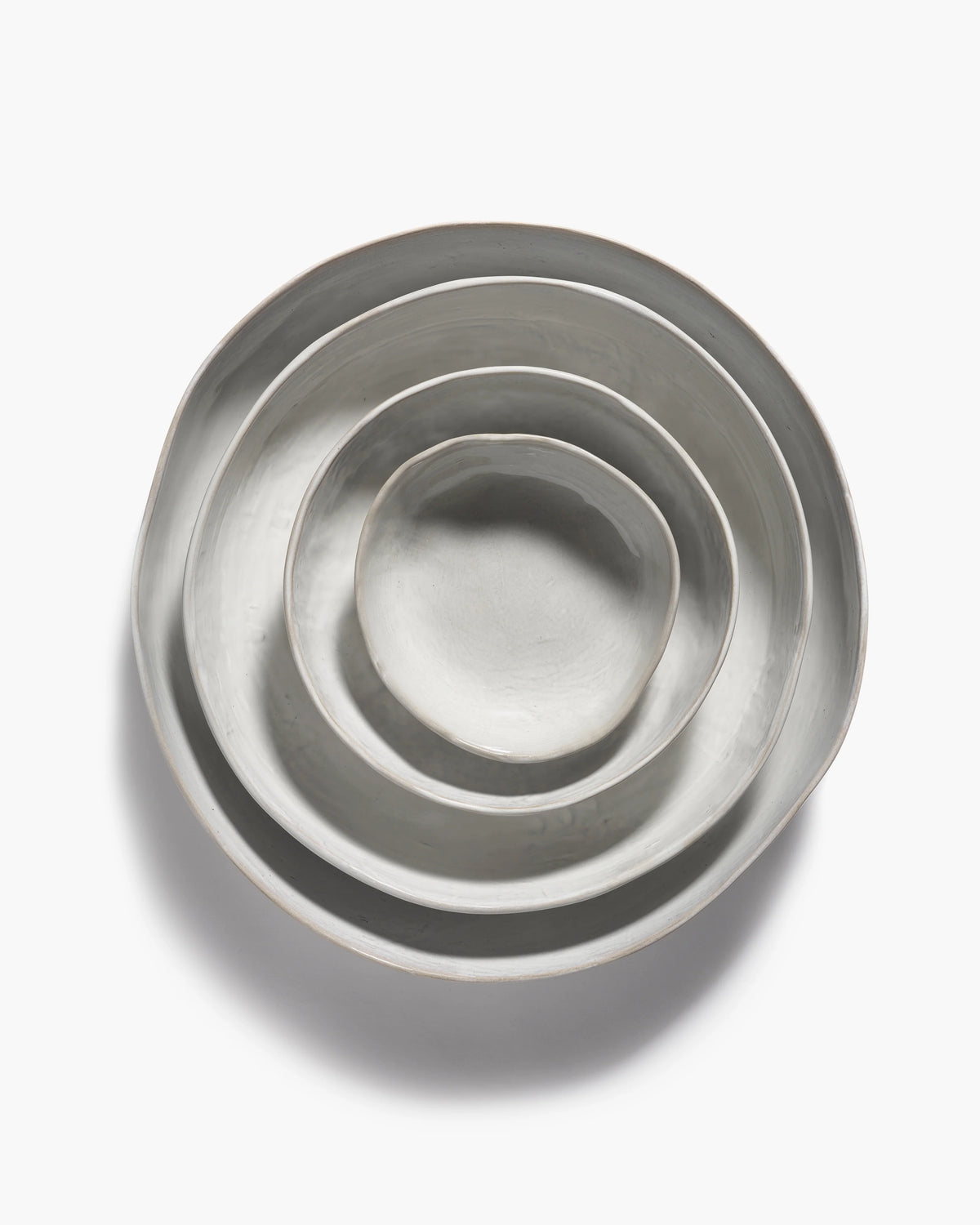Serving Bowl Off White La Mere