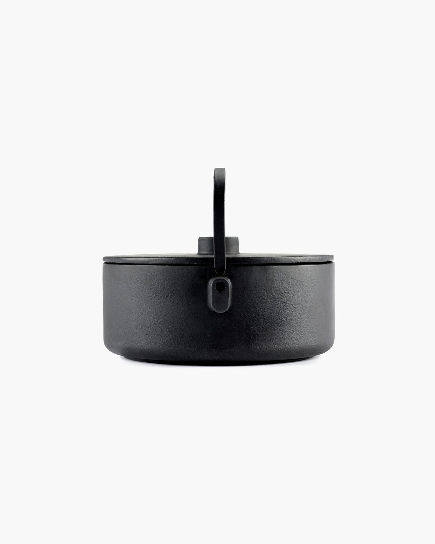 Tea pot cast iron black Collage