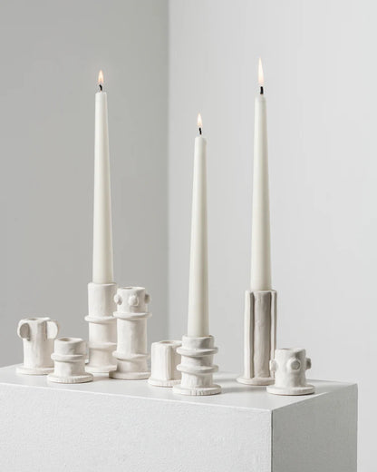 Tealight Holder Set 03 – Beige Molly (Set of 3)