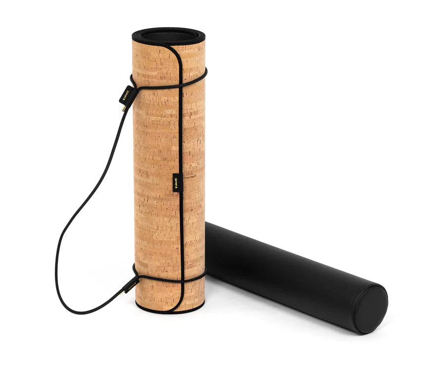 Exercise Yoga Mat With Bolster Pillow