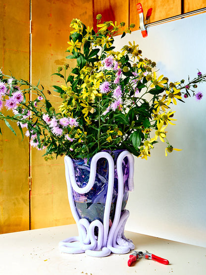 Fish Design Indian Summer Vase