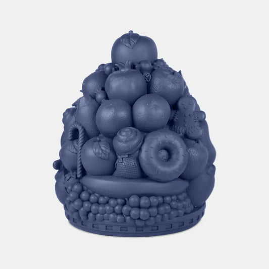 FRUIT COMPOSITION RESIN BLUE GREY