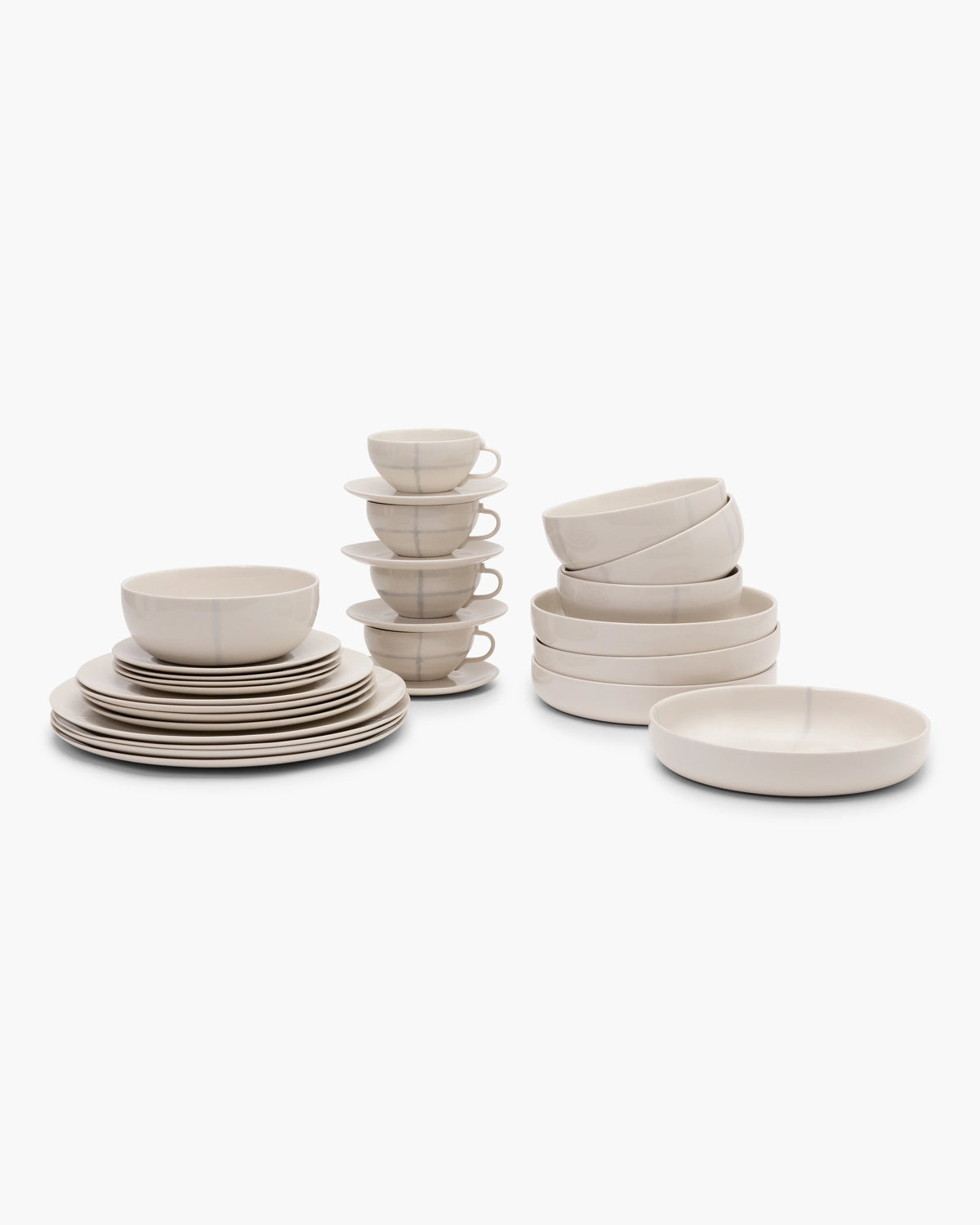 Full set 28 pieces alabaster dune