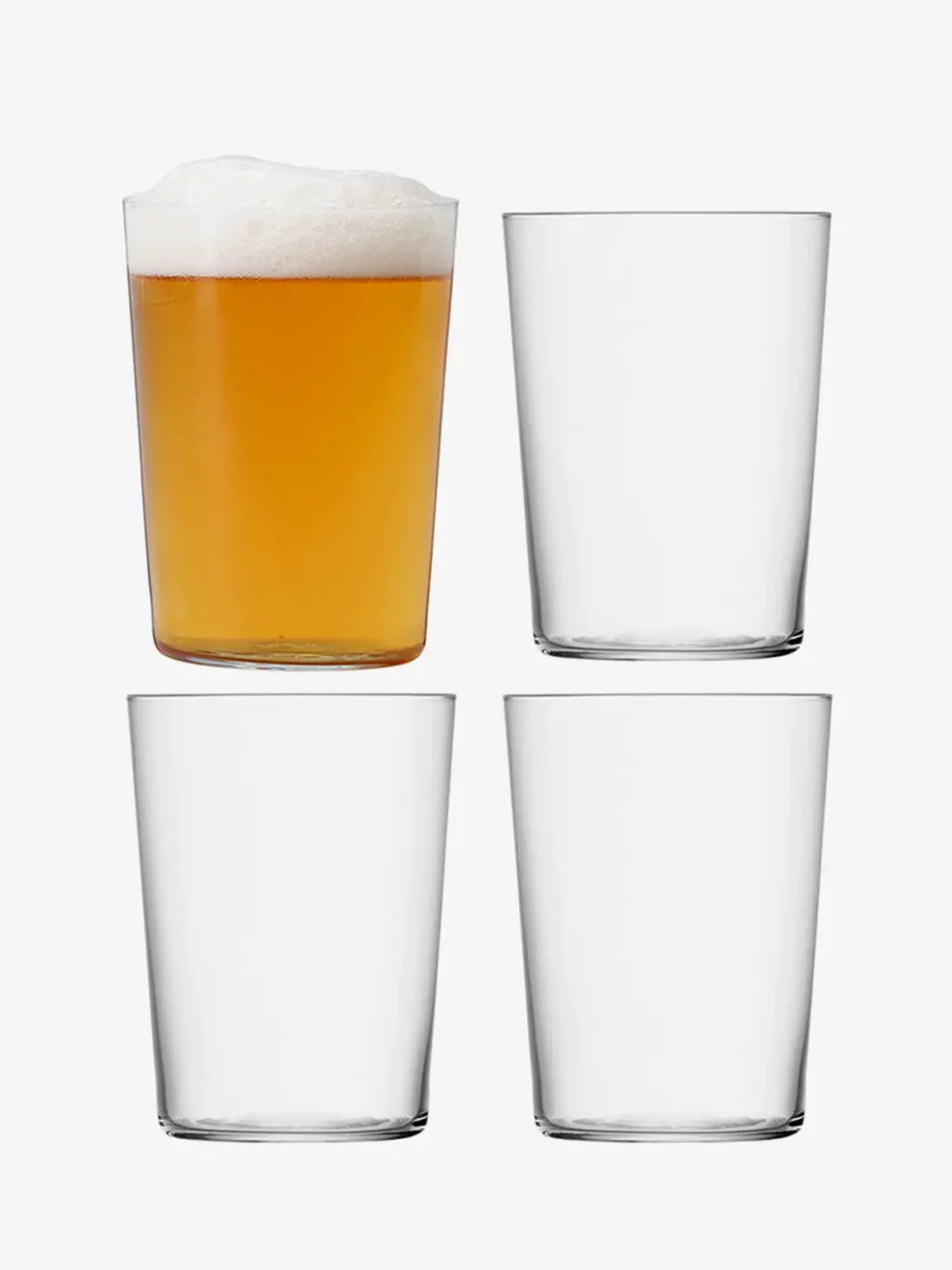 Gio Tumbler (large) 560ml Clear x 4