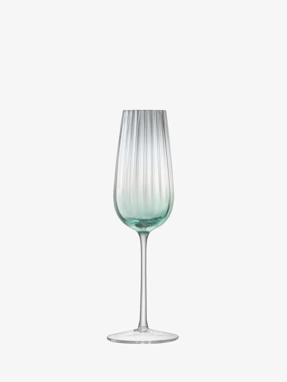 Dusk Champagne Flute 250ml Green/Grey x 2