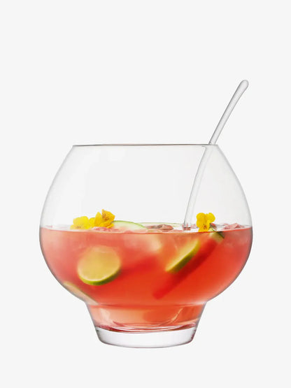 Rum Punchbowl Set Clear