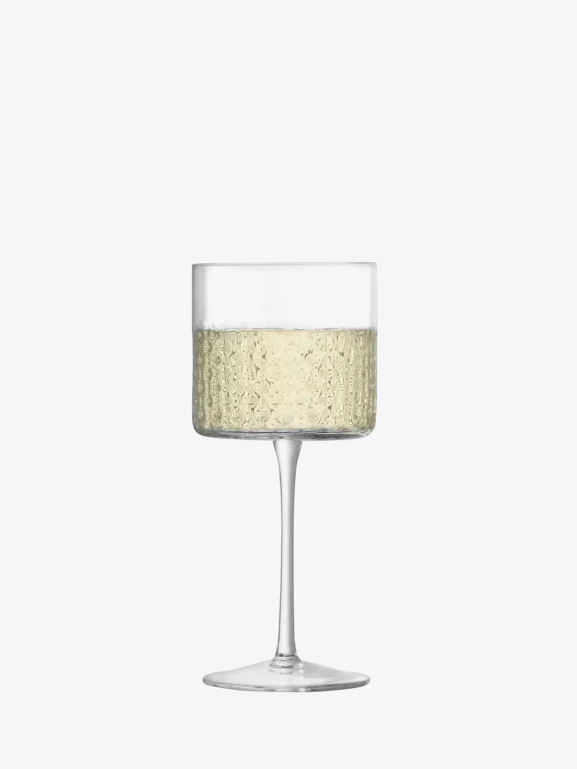 Wicker Wine Glass