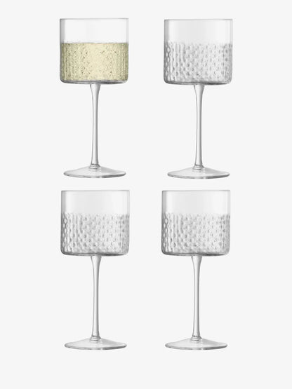 Wicker Wine Glass