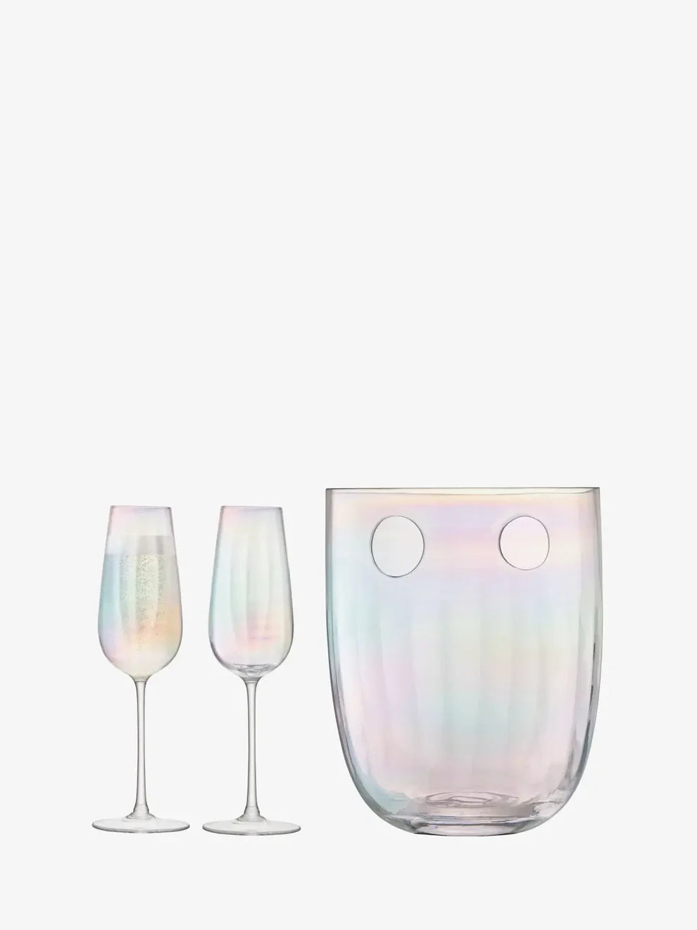 Pearl Champagne Set 250ml/H24.5cm Mother of Pearl