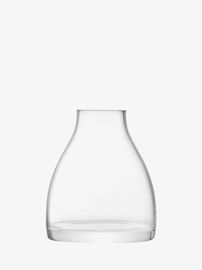 Flower Kiln Vase H16cm Clear