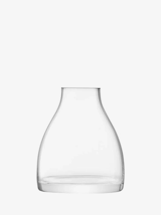 Flower Kiln Vase H16cm Clear