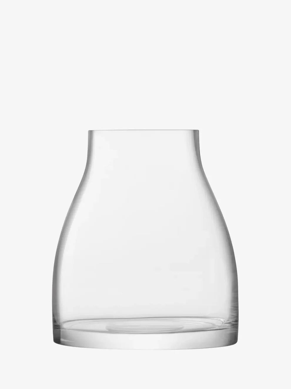 Flower Kiln Vase H21cm Clear