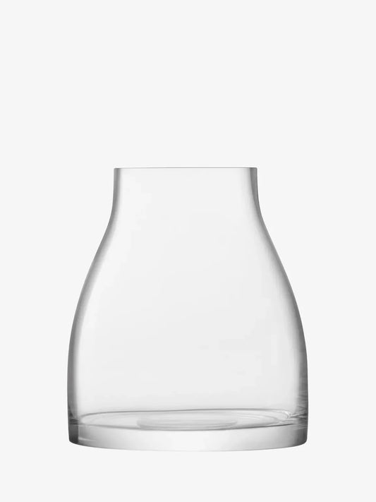 Flower Kiln Vase H21cm Clear