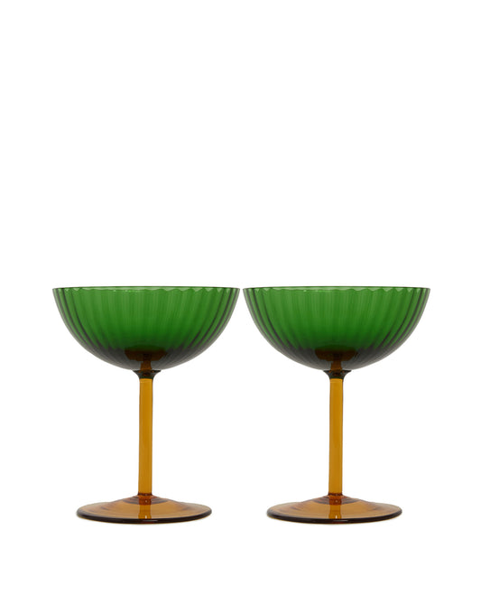 Champagne Coupe Set of 2