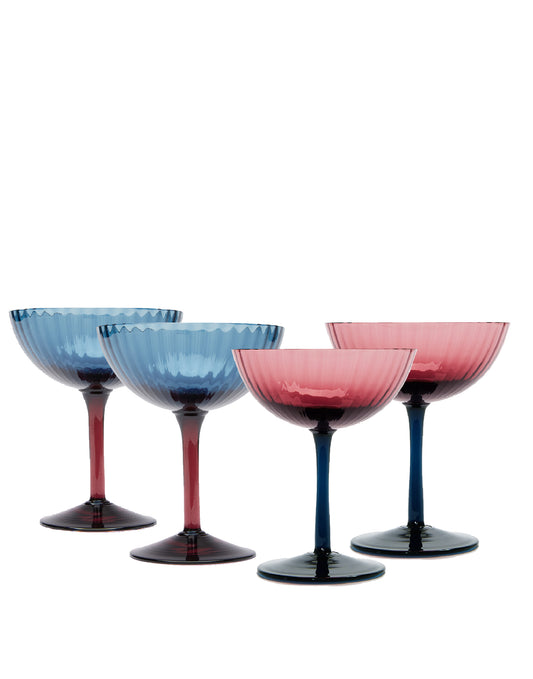 Champagne Coupe Set of 4