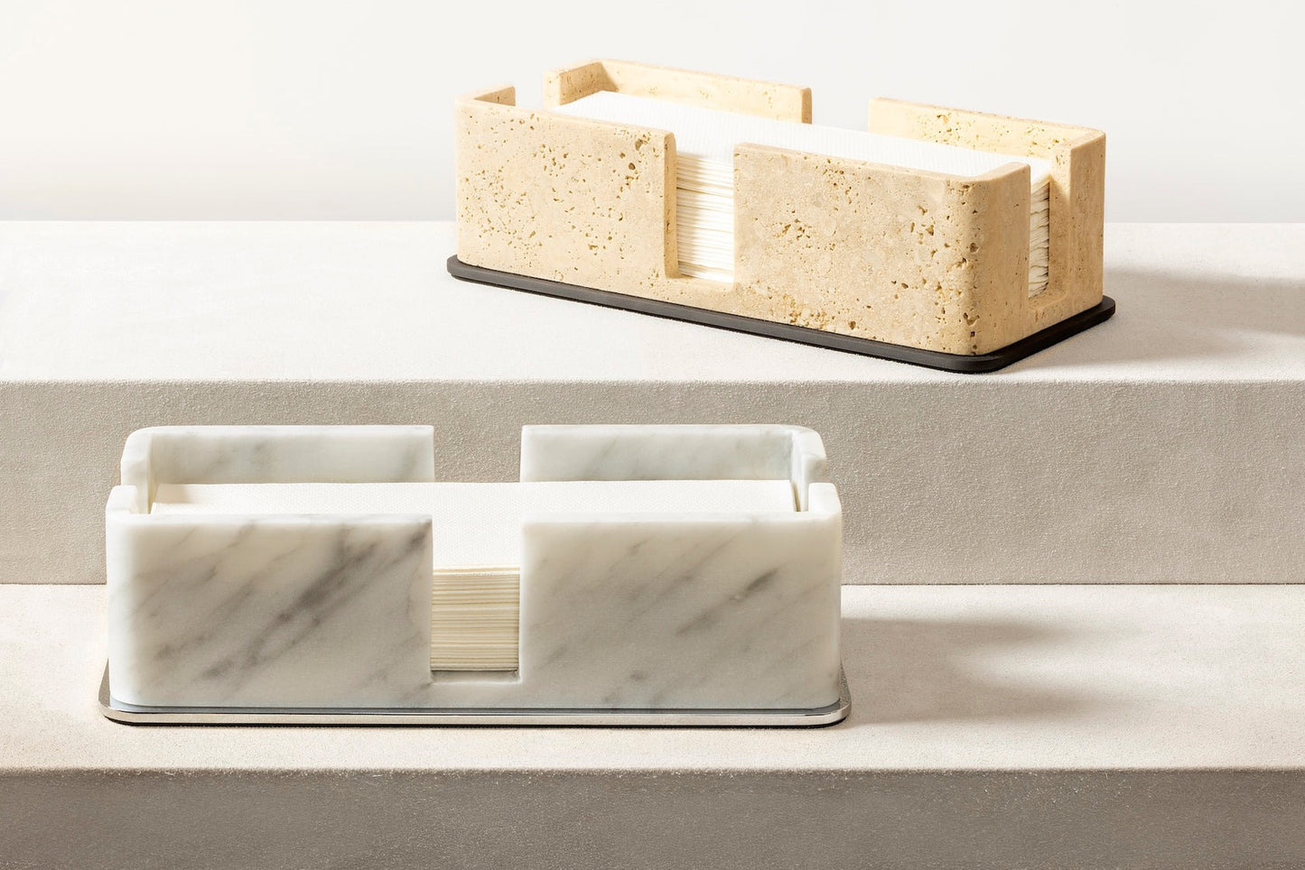 Polo Marble Paper Towel Holder Rectangular