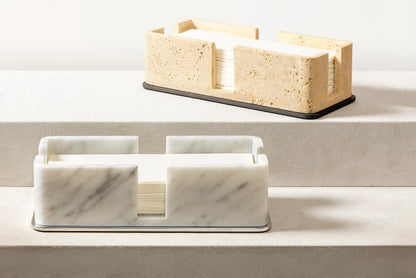 Polo Marble Paper Towel Holder Rectangular