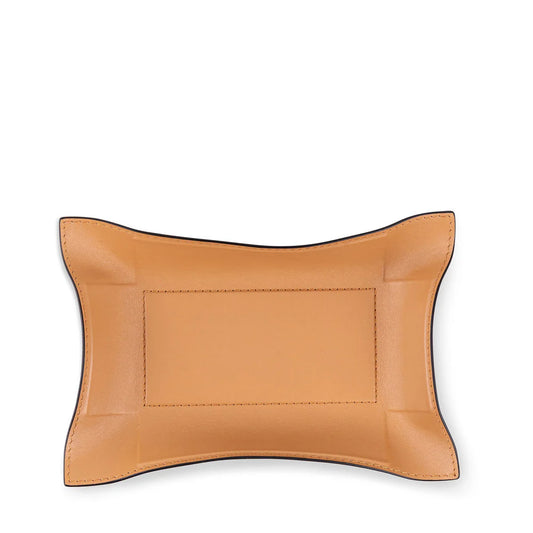 Jack Leather Valet Tray - Caramel Nappa