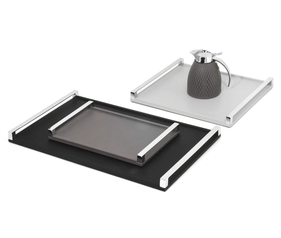 Giove Tray Black, serving tray, serving plate