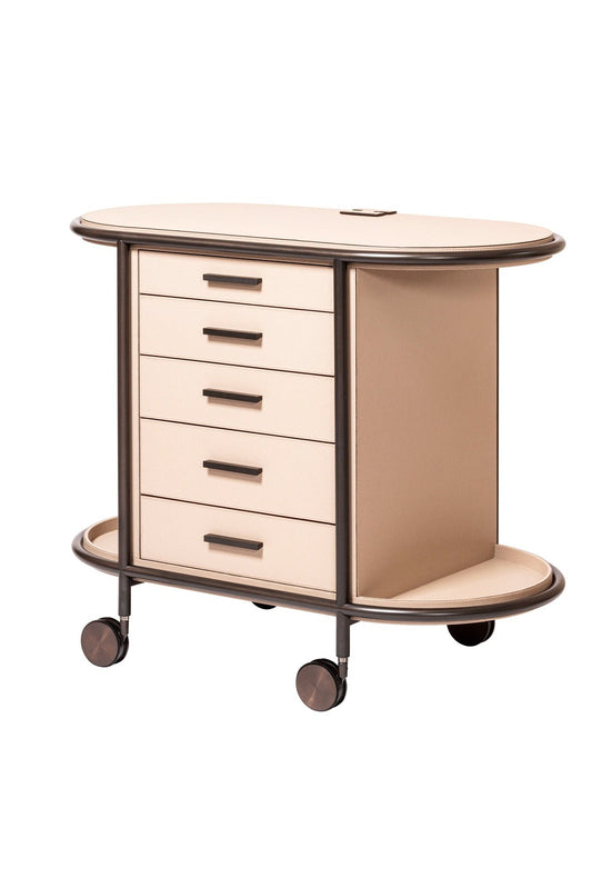 Arcade Coffee And Tea Cart Oval For Professional Capsules
