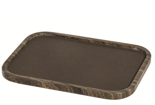 Polo Marble Stackable Valet Tray Rectangular Small