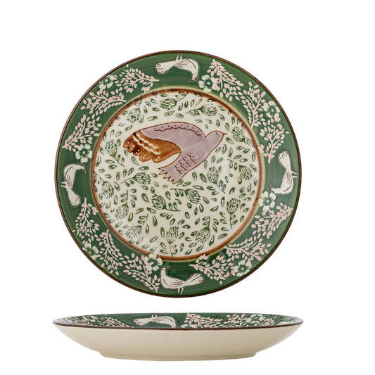 Hezha Stoneware Plate Set Of 2