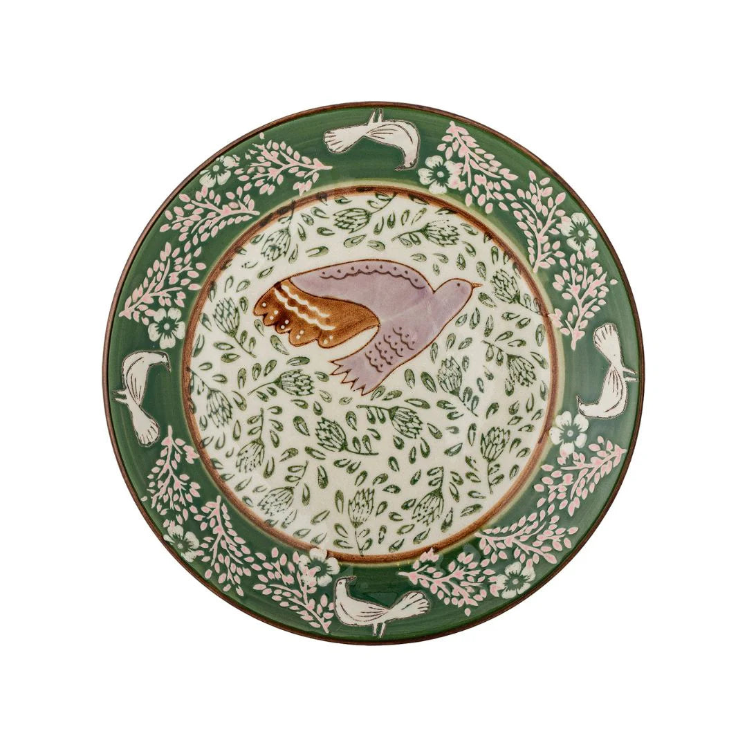 Hezha Stoneware Plate Set Of 2