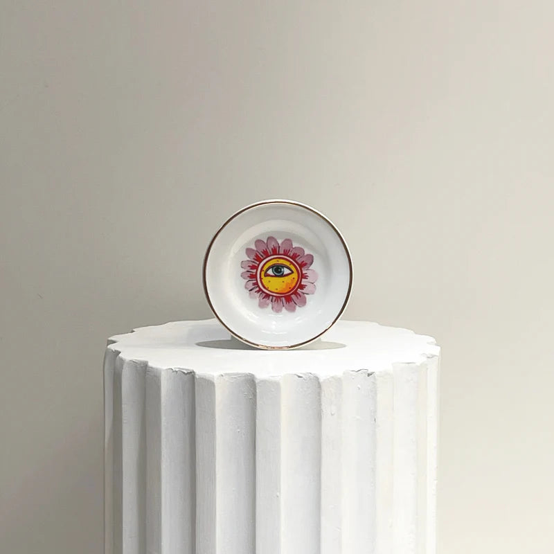 La Tavola Fiore Occhio Micro Saucer