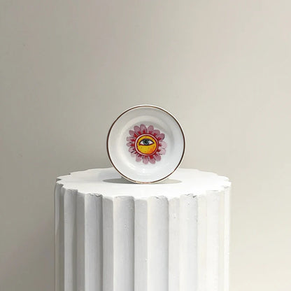 La Tavola Fiore Occhio Micro Saucer