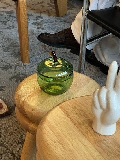 Fruits & Flowers Sugar Bowl - Apple