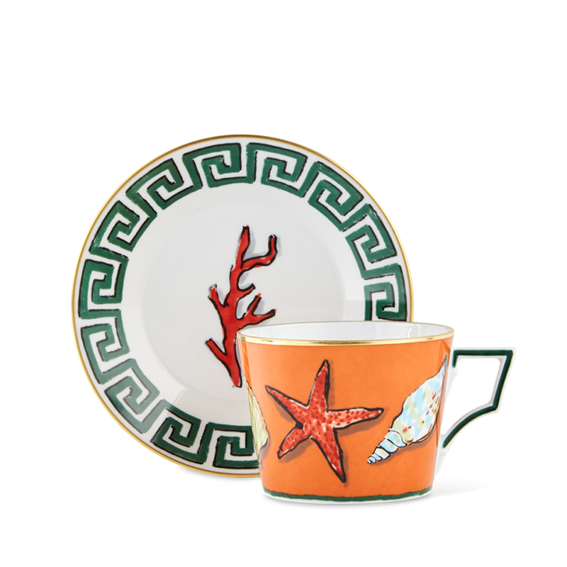 Il Viaggio Di Nettuno Tea Set Of 2