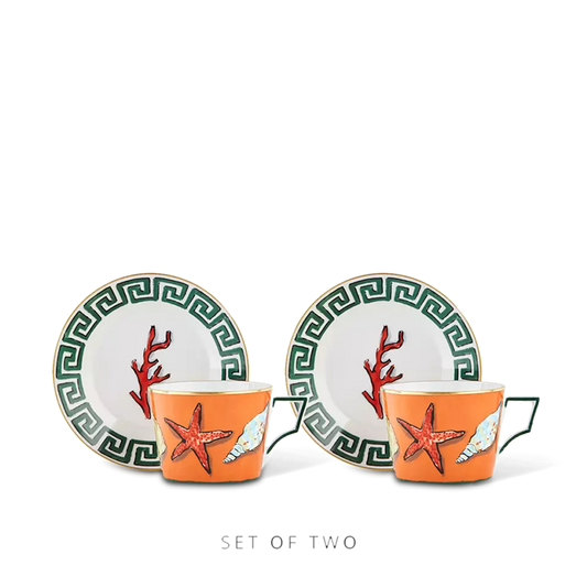 Il Viaggio Di Nettuno Tea Set Of 2