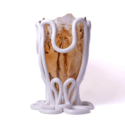 Indian Summer Vase - Clear, Matt White