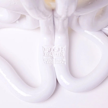 Indian Summer Vase - Clear, Matt White