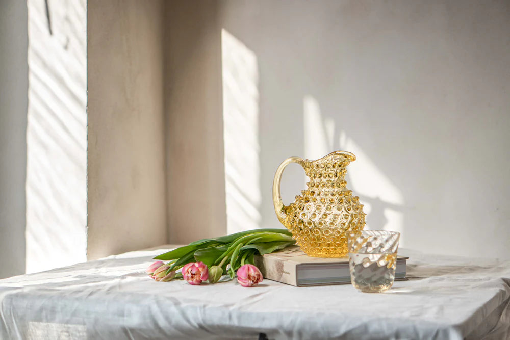 Citrine Hobnail Jug 1L