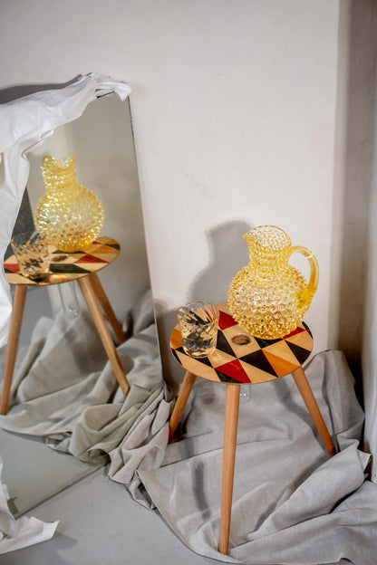 Citrine Hobnail Jug 2L