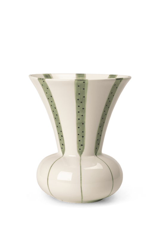 Signature Vase H20 cm green