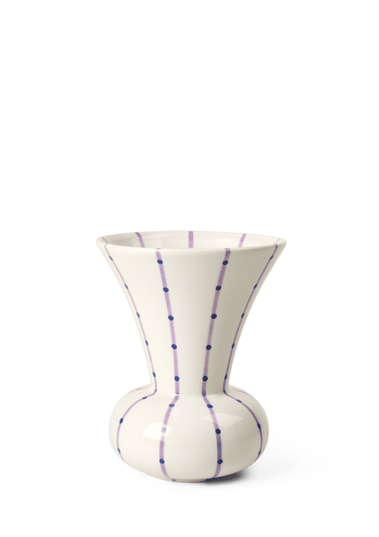 Signature Vase H15 cm purple