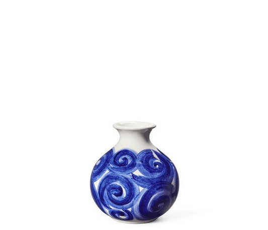 Tulle Vase H10.5 cm blue